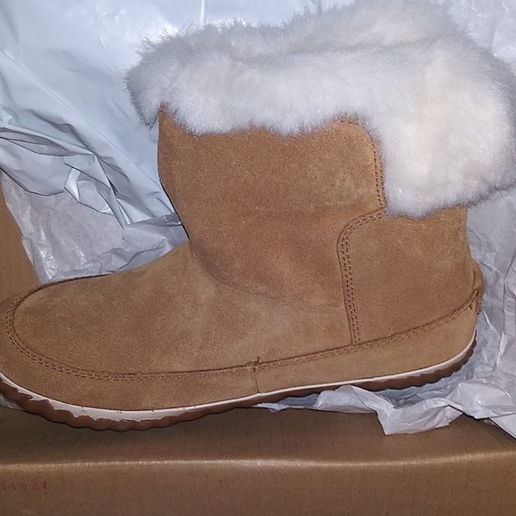 SOREL "out n abouts" Ladies sz 8.5 Camel Brown, Pre-owned - Picture 3 of 4